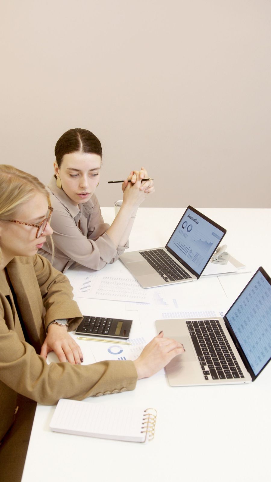 Priya Raman going through a client file in the Queen Square office
